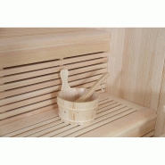 SAUNA D'ANGLE BOREAL® BALTIK 180 - 5 PLACES - 180X180X210 CM_5
