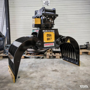 Outil hydraulique robuste avec contre lame réversible en Hardox 450