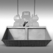 Godet arriere hydraulique DPS-800  3 points Jansen_5