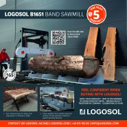 Scierie mobile Logosol B1651 - Sciage jusqu'à 1651 mm - Conçue en Suède avec Easy Set et Pro Set_5