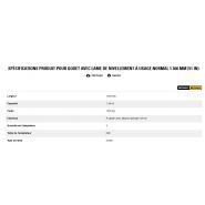 Godet d'excavation à usage normal avec lame de nivellement - caterpillar finance france - 1 300 mm (51 in) - poids 1055 kg_5