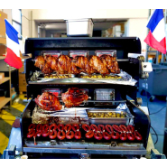 Tournebroche prestige double de mobigrill : le barbecue partenaire des grands événements_5