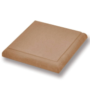 Vidaxl panneau de clôture wpc 105 x (105-185) cm marron 41553_5