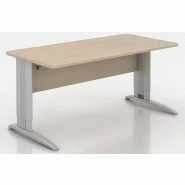 Bureau individuel réglable en hauteur avec goulotte passe-câbles So Enix_5
