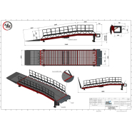 Rampe mobile galvanisée AZ Ramp Star - Résistante aux environnements extérieurs difficiles - Capacité de 8T à 20T_5
