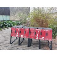 Solution sécurisée pour recharger et ranger les trottinettes électriques