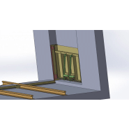 Portail / portillon anti-inondation - Protection d'accès à rail - Hauteur max. 2,5 m - Joint EPDM - Revêtement antirouille_5