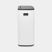 Poubelle tri sélectif Bo Touch Bin - 2 x 30 litres - White - Brabantia - 60L - Acier, Garantie 10 ans_5