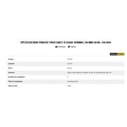 550-9444 godet d'excavation à usage normal - caterpillar finance france - 750 mm (30 in) - poids 605 kg_5