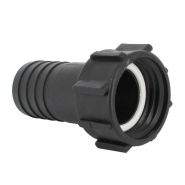 Raccord annelé - Droit - avec écrou tournant - F 2