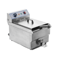 Friteuse 10 litres  avec vanne de vidange_5