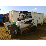 Godet malaxeur à vis à béton Cima - 600 à 800L - Transmission renforcée - BTP & industrie_5