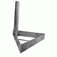 Points de fixation intégrés pour poteaux de protection