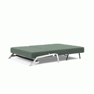 Canapé convertible design Cubed 02 Chrome 160x200 cm - tissu Elegance Green - Innovation Living_5