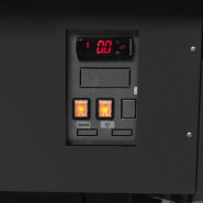 Vitrine réfrigérée SOCA - vitrage anti-buée, éclairage LED, plan de travail 900mm - Réf : SOCA12590A_5