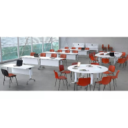 Table polyvalente rabattable sur roulettes So Leon_5