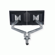 ROLINE Support double LCD pneumatique, 2 articulations, pivot_5