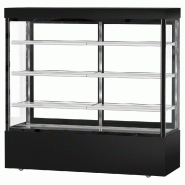 Vitrine réfrigérée pour pâtisserie MADRID - 1800 mm - 3 étagères - Noir_5