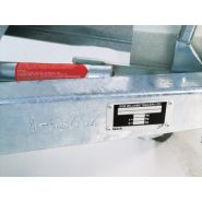 Remorque durable avec protection anticorrosion et grande longévité