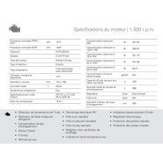 Groupe électrogène industriel triphasé GTW-1530 T5 50 Hz - Genelec - 1523 kVA - Moteur Mitsubishi Diesel_5