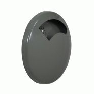 Cendrier mural - 0.5L - Disco - Acier poudré anti-UV - Capacité 300 mégots_5