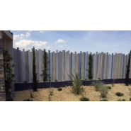 Clôture en PVC brise-vue haut de gamme - ULYSSE - Gamme Prestige - Disponible en plusieurs hauteurs et coloris_5