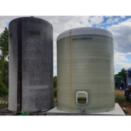 Cuve à engrais liquide cuve verticale en enroulement filamentaire - La compacte 30m3_5