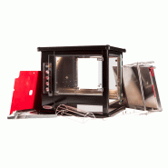 Rôtissoire électrique a balancelles DECO Emaillée Noire RB 15 DECO Doregrill_5