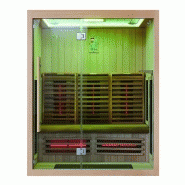 SAUNA INFRAROUGE BOREAL® SIGNATURE 160 À SPECTRE COMPLET - 160X120X205_5