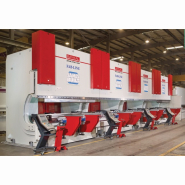 Presse plieuse hydraulique à commande numérique ADFORM - APHS TANDEM - 12200 mm x 880 T - Commande DELEM DA 66 T_5