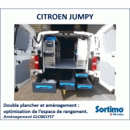Équipement en aluminium pour Citroën Jumpy