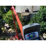 Nacelle LEO24GT avec panier rotatif à 180° et détachable