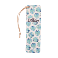 Marque-page en contreplaqué de bouleau sur mesure - impression quadri et dragonne en lin_5