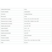 SP5 E - Cercleuse semi-automatique - Ferplast - 140 kg - Feuillard 9-12 mm - Hauteur réglable_5