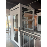 Ascenseur de maison hydraulique confortable silencieux modulaire interchangeable et connecté  - AR:IA_5