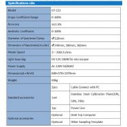 Testeur automatique de drapabilité du tissu - Gester GT-C22 - poids : 60 kg_5
