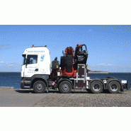 Grue auxiliaire Fassi F1300RA HE-Dynamic - capacité de levage 95,11 tm - bras hydraulique jusqu'à 31,85 m avec jib_5