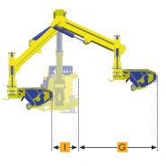 Broyeur forestier Marolin M400S APS - M48SX APS - M490SX APS, 100 cm - Débroussailleuse hydraulique pour tracteurs 60-80 HP_5