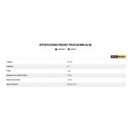 Godet d'excavation-mini-pelle - caterpillar finance france - 500 mm (20 in) - poids 52 kg_5