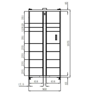 Casier connecté Bluetooth pour colis et courrier, sans électricité ni réseau - LOCKER LITE 15 ou 11 cases_5