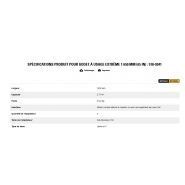 518-9341 godet d'excavation à usage extrême - caterpillar finance france - 1 650 mm (65 in) - poids 3142 kg_5