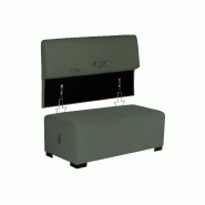 Canapé 2 places vert forêt_5