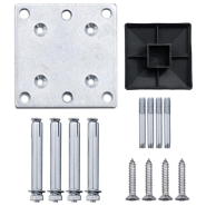 Vidaxl panneau de clôture wpc 95x186 cm marron 148977_5