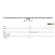 488-8415 godet d'excavation à usage normal avec lame de nivellement - caterpillar finance france - 650 mm (25 in)_5