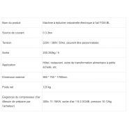 Ygm-bl - Éplucheuse industrielle à ail - Yogemann Machinery - Poids net 120 kg - Haut rendement et taux de pelage 98%_5