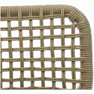 Dante - Tabouret de bar empilable Piètement sable + Corde_5