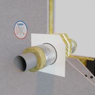 Gaine intumescente pour murs rigides et planchers