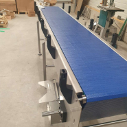 Convoyeur à bande robuste pour le transport de produits à fond plat, cartons, caisses, packs - cms_5