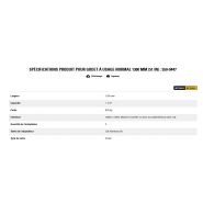 550-9447 godet d'excavation à usage normal - caterpillar finance france - 1300 mm (51 in) - capacité 1.3 m³_5