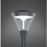 Luminaire design courbé et élégant - URBAN - Montage sur poteau - LED 12W à 40W - Réglable et robuste IP66 IK09_5